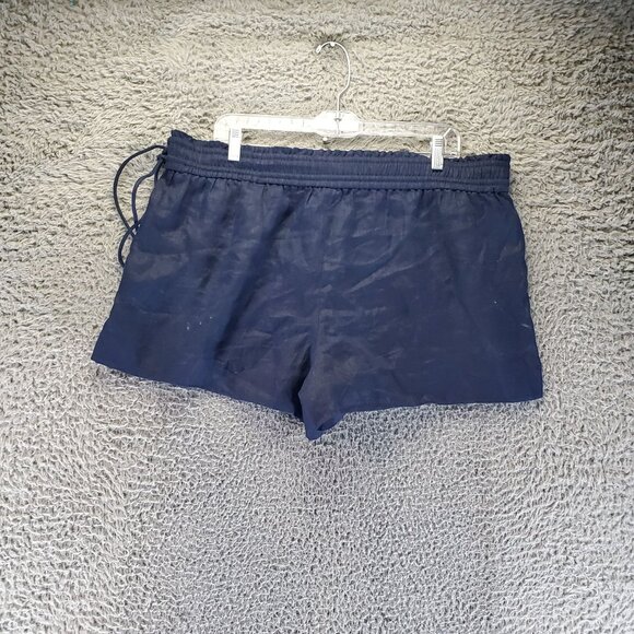 J. Crew Shorts Womens XL Navy Blue Linen Drawstring Lightweight Casual *NWT* - Picture 10 of 11